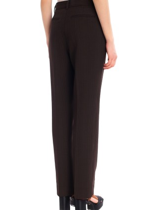 Чорні брюки GANNI : фото 5 - Invogue